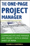 The One Page Project Manager