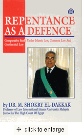 Repentence as a Defence