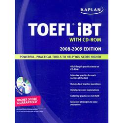  Kaplan TOEFL Ibt 2008-2009 with CDROM