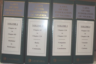 Laws of the Federation of Nigeria (16 Vols)