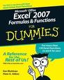 Excel 2007 For Dummies