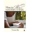 How to Write a Master's Thesis