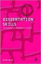 Dissertation Skills:  For Management and Business Students