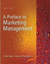 Preface to Marketing Management