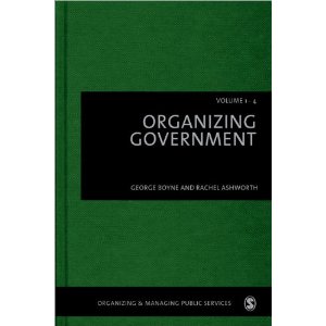 Organizing Government (Organizing & Managing Public Services)