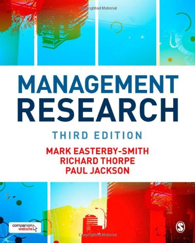 Management Research (SAGE series in Management Research)