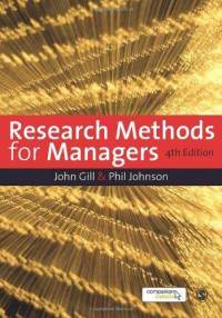 Research Methods for Managers 