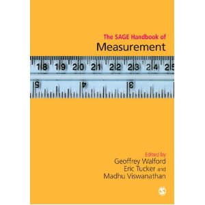 The SAGE Handbook of Measurement 