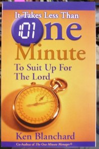 It Takes Less Than One Minute to Suit Up for the Lord