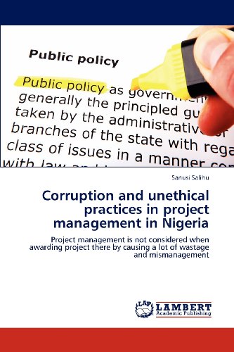 Corruption and unethical practices in project management in Nigeria