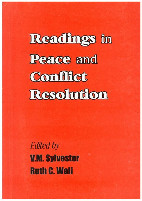 Readings in Peace and Conflict Resolution