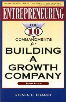 Entrepreneuring: The Ten Commandments