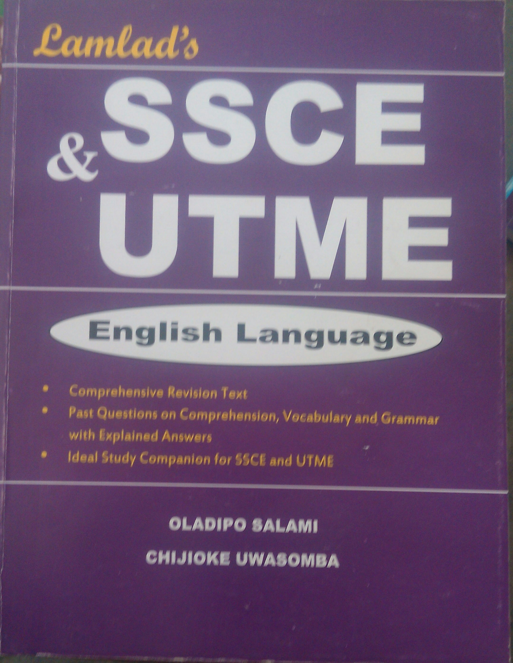 SSCE & UTME English Language