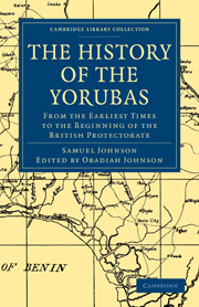 The History of the Yorubas